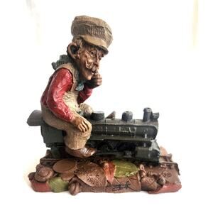 Tom Clark Cairn Studio Figurine Railroad Engineer B&O Train 1984 Signed  No.48